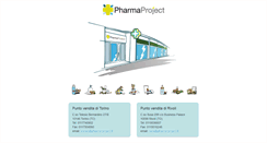 Desktop Screenshot of pharma-project.it